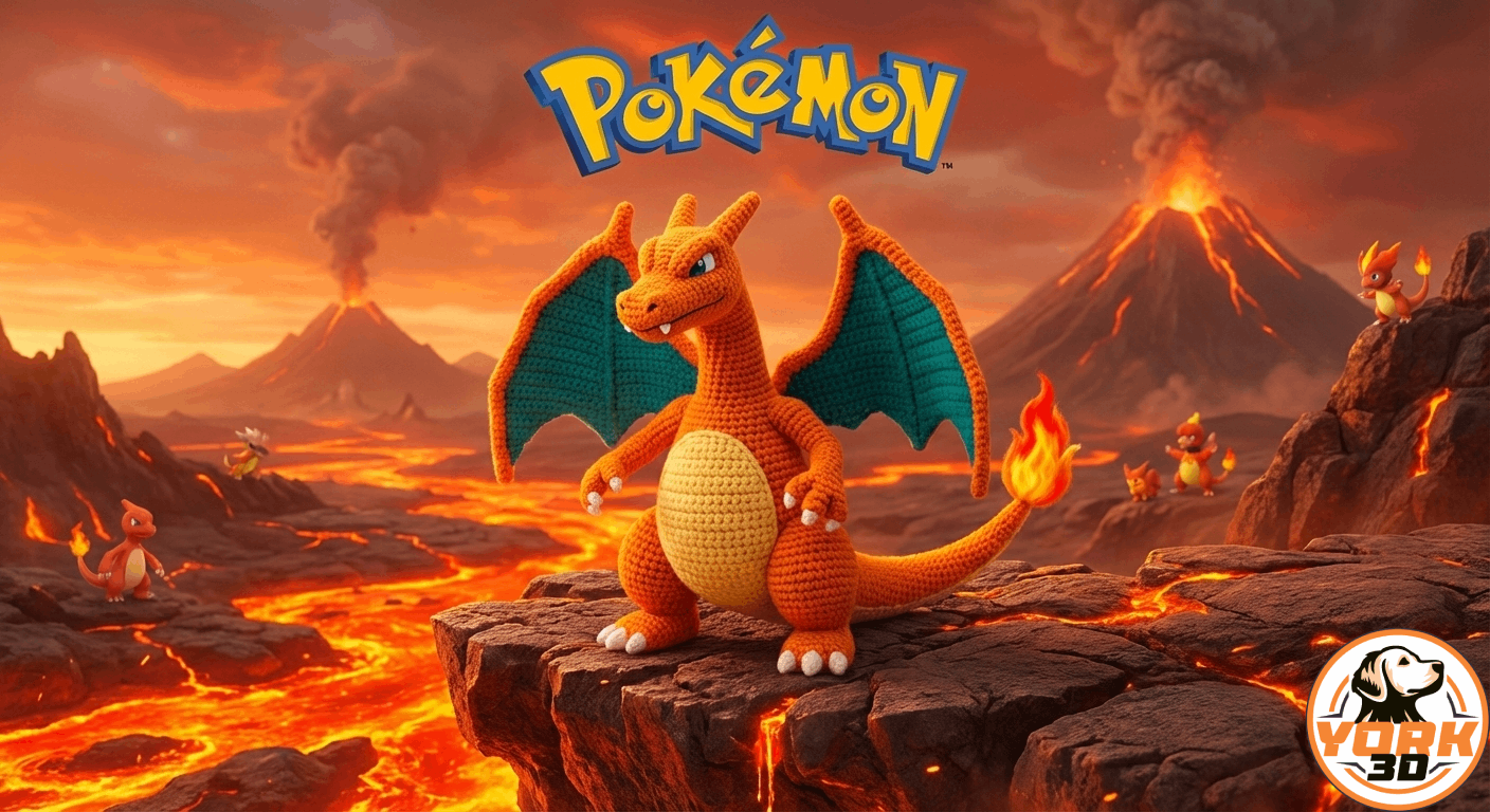 Pokemon Charizard Crochet